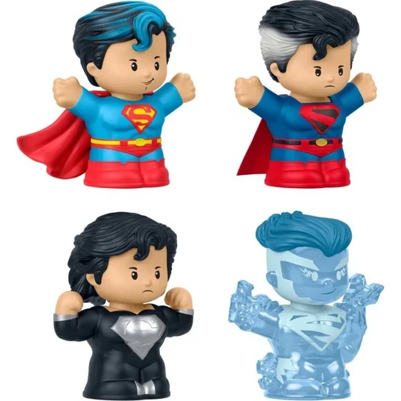 Little People Superman Through the Ages Mini Figures - Picture 5 of 5